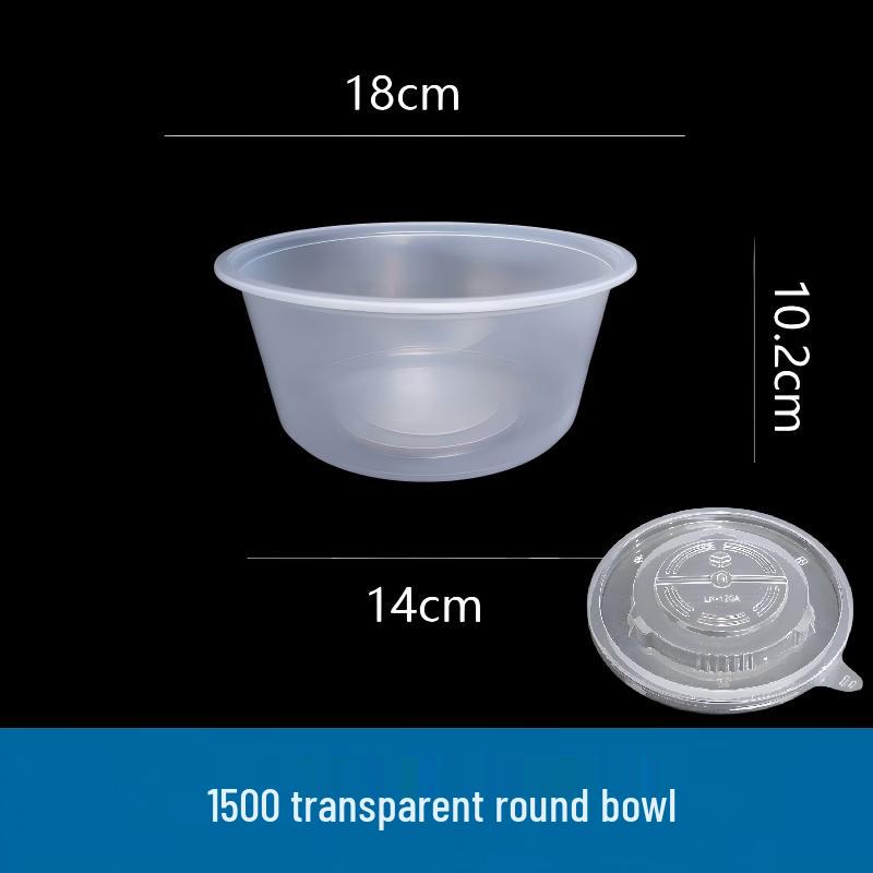 Tongyuan Disposable Round Plastic Food Containers & Lids