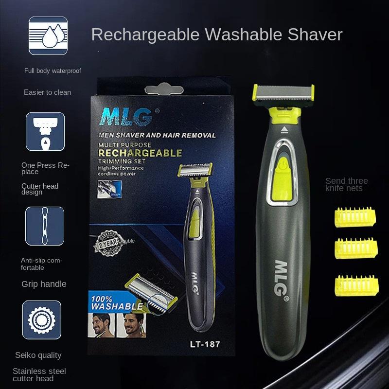 Electric Shaver for Men USB Rechargeable, Washable Razor for Both Men and Women