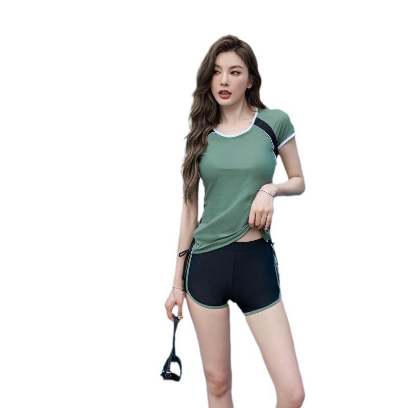 2024 Damen Schlankmachender Bauchweg Koreanischer Stil Hot Spring Zweiteiliger Badeanzug