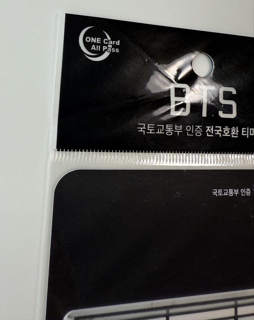 [USED] BTS T-Money Card Korea CU Spring Day ALL