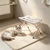 Dog Nail Clipping Assistant Pet Grooming Table with Foldable Stand, Adjustable Strap, Cat Hammock, 8-Hole Trimming Sling Washing Station for