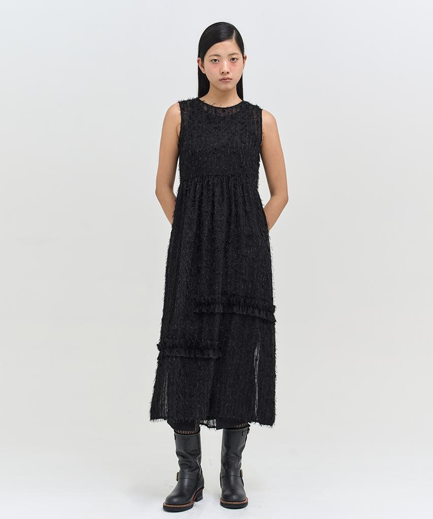 Editeom Defective Dress-Black