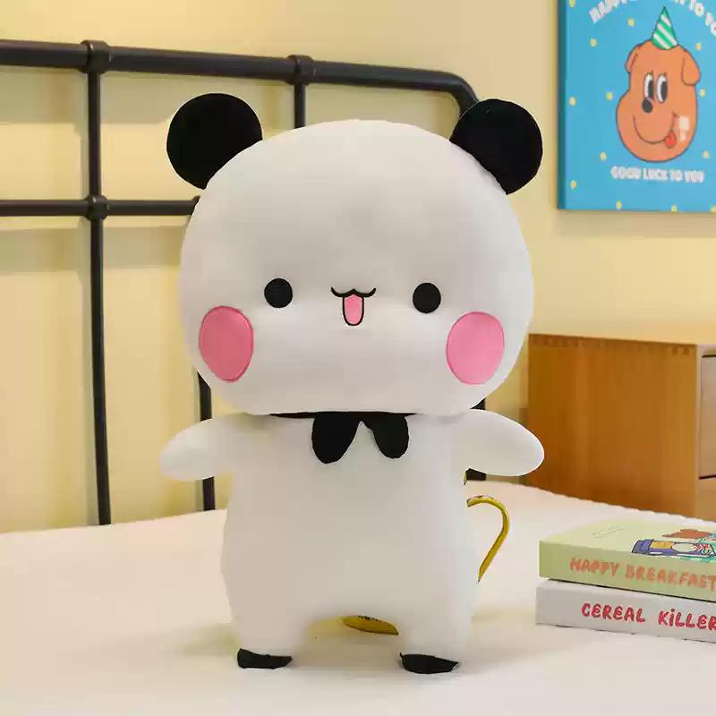 40/60cm Bubu And Dudu Panda Plush Toys Large Size Couple Cushion Doll Cute Stuffed Animals Soft Toy Collectible Plushies Gifts