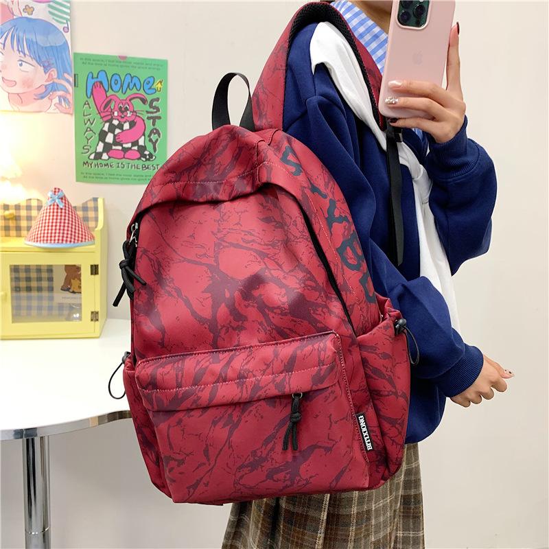Schultasche Japanisch ins Einfach Mori Girls Rucksack Koreanische Ausgabe College Mittelstufenschüler Oberstufenschüler Schultasche Einfarbiger Rucksack
