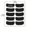 Baseball Eye Black Stickers 100Pcs Breathable Under Eye Football Strips Sports Eye Stickers For Girls Boys Adults Kids Sport
