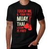 Funny Muay Thai TShirt Work Utility Casual Tee Shirt