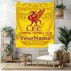 Liverpool Custom Your Name Wall Decor Tapestry Art For Pet Memorial Birthdaywedding Party Backdrop Family Gift