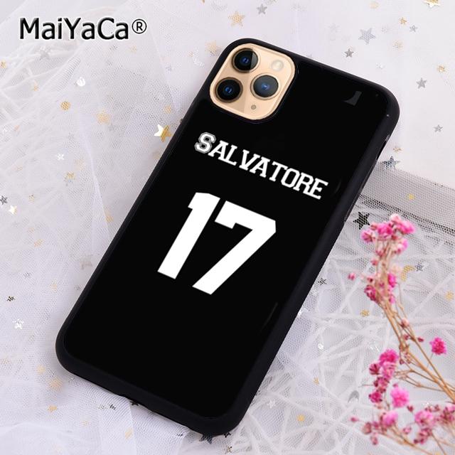 MaiYaCa Vampire Diaries DAMON Stefan Salvatore Phone Case For iPhone 17 Air 16 16e 15 14 Plus 11 12 13 Pro Max Cover Coque