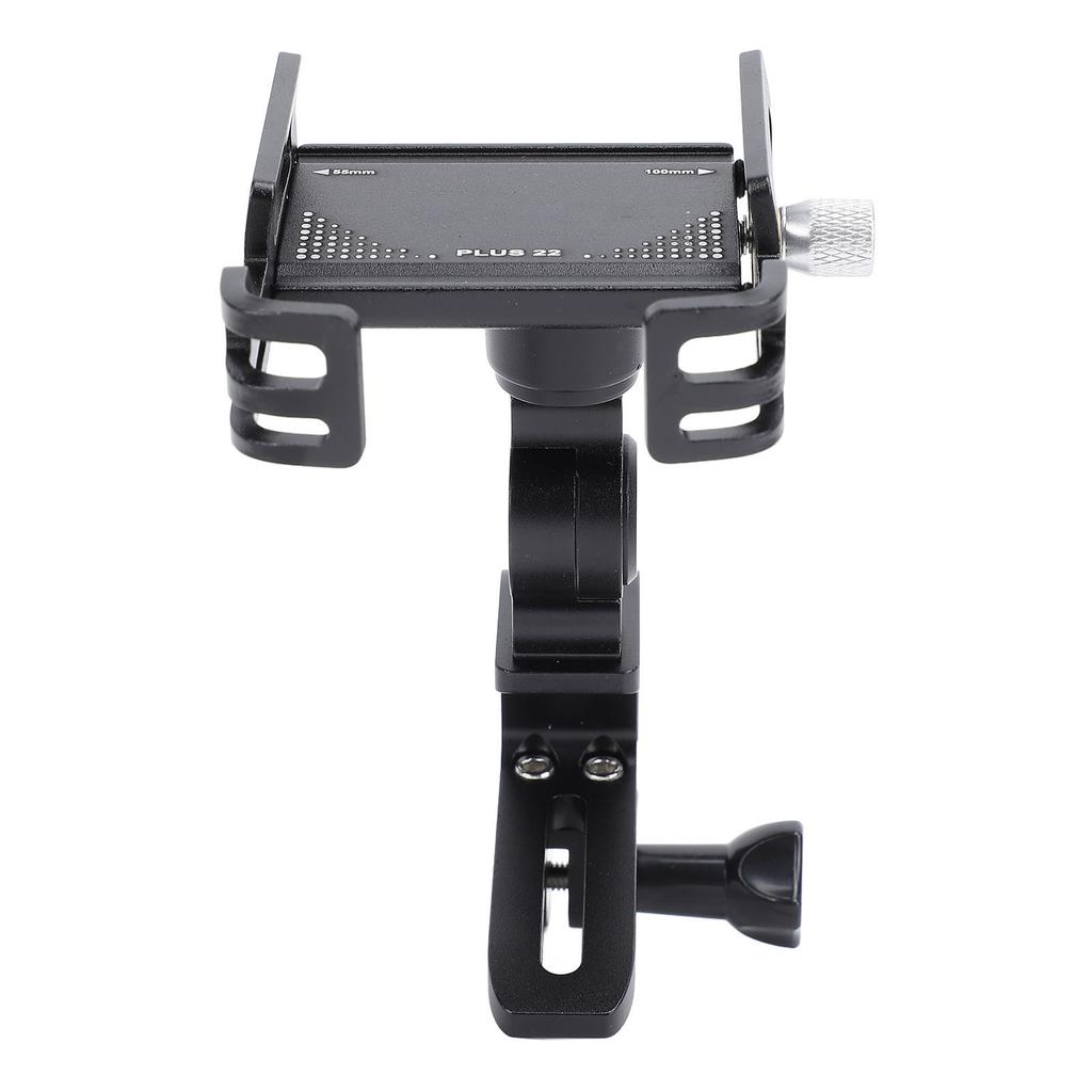 Bike Phone Holder 360 Deg Rotation Aluminum Alloy Stable Cycling Phone Mount for 2.2 To 3.9in Width Devices