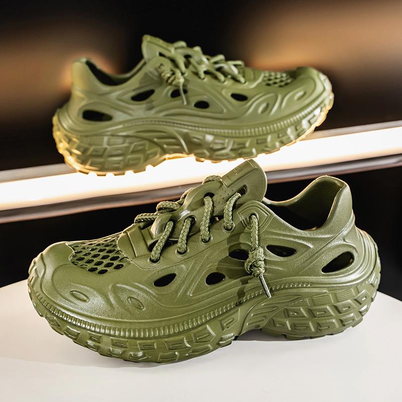 Outdoor Sandals Men Men's Sandal Seal Shoes for Mens Super Copy Sandals Trend 2024 Luxury Men's Slipper Crox Style Slipers Flat