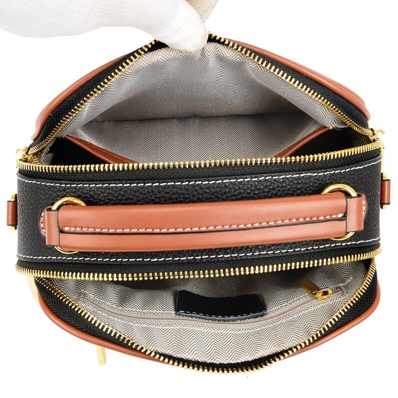 Premium leather women's bags new trendy fashion simple shoulder messenger bag cowhide bag handbag