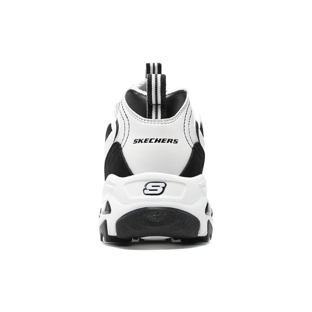 (WMNS) Skechers DLITES 1.0 'White Black' Women's 896121-WBK