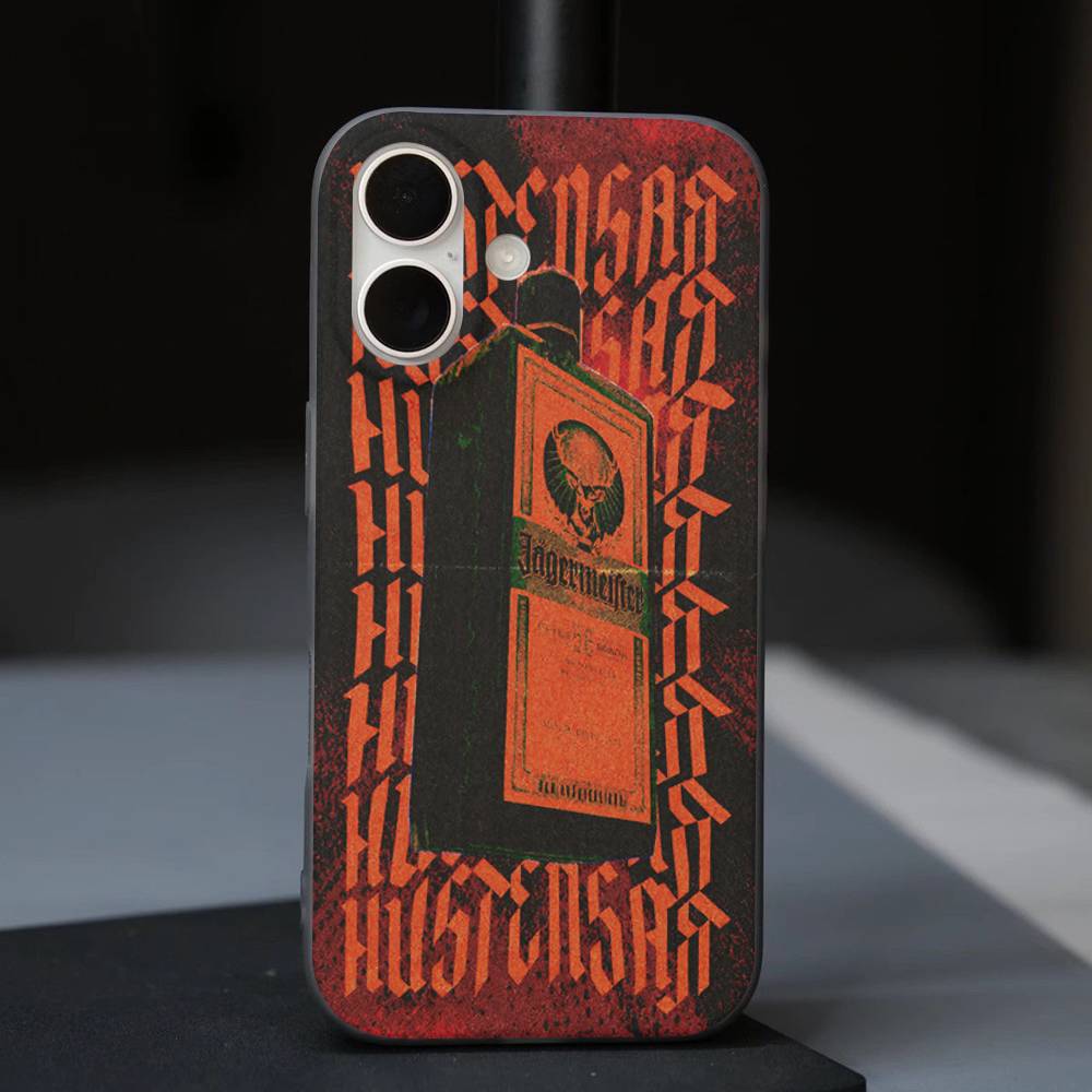 Hi J-Jagermeister Logo For IPhone 16 15 14 13 12 11 17 Pro Max Plus Wave Corrugated Phone Case Anti Drop Cover