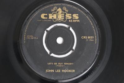 7inch Record JOHN LEE HOOKER - Let's Go Out Tonight CRS8039 Chess UK Blues Used