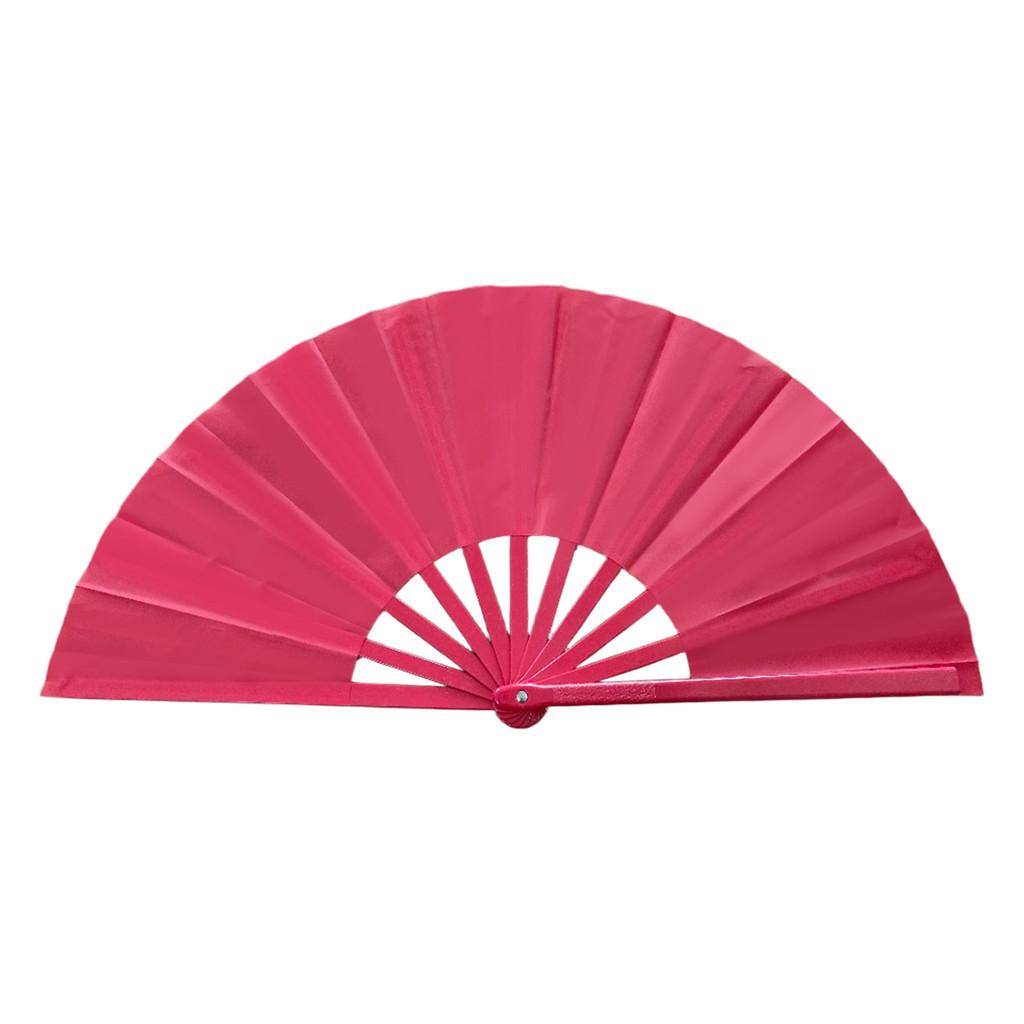 Chinese Style Folding Fan With Plastic Frame For Dance Performances And Gifts