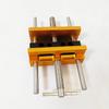 Self Centering Doweling Jig Kits Adjustable Width Dowel Jig Kits for Straight Hole Joiner Set 6 Bushings 3 Size Drill Bits