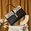 Big crocodile pattern shoulder bag generation niche leather women's bag high quality snake pattern handbag