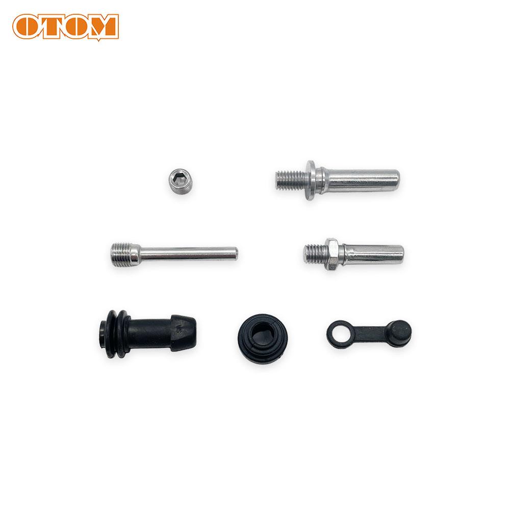 Motorcycle Accessories Front Rear Brake Repair Kit Rubber Sleeve Pin For NISSIN Brake Calipers Pump HONDA YAMAHA Off-Road Bikes Front(NISSIN)