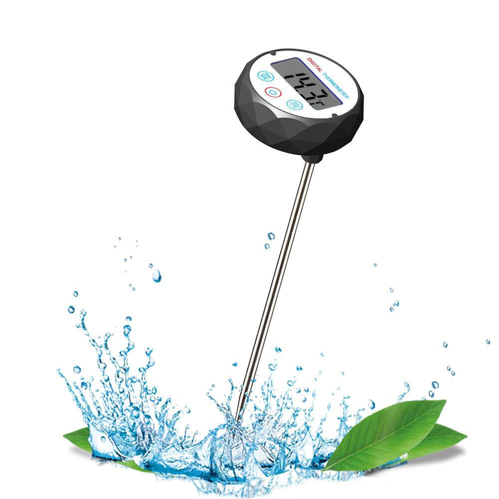 Milk coffee hand-pour pot thermometer