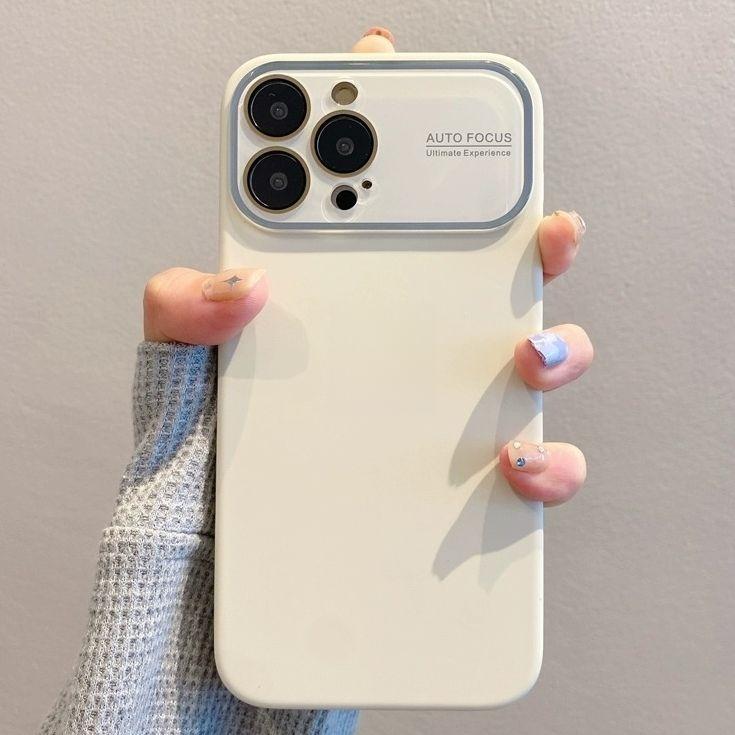 

Silicone Phone Case for iPhone 17 ProMax- Liquid Silicone iPhone Cover with Large Window Drop-Resistant for Apple iPhone 17/16/15/14/13/12 Apple 14Promax слоновая кость