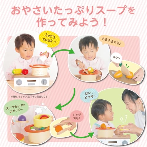 Woodypuddy Erstes Rollenspiel Topf- und Pfannenset, Magnetisch, Holzspielzeug, Rollenspiel, Woodypuddy