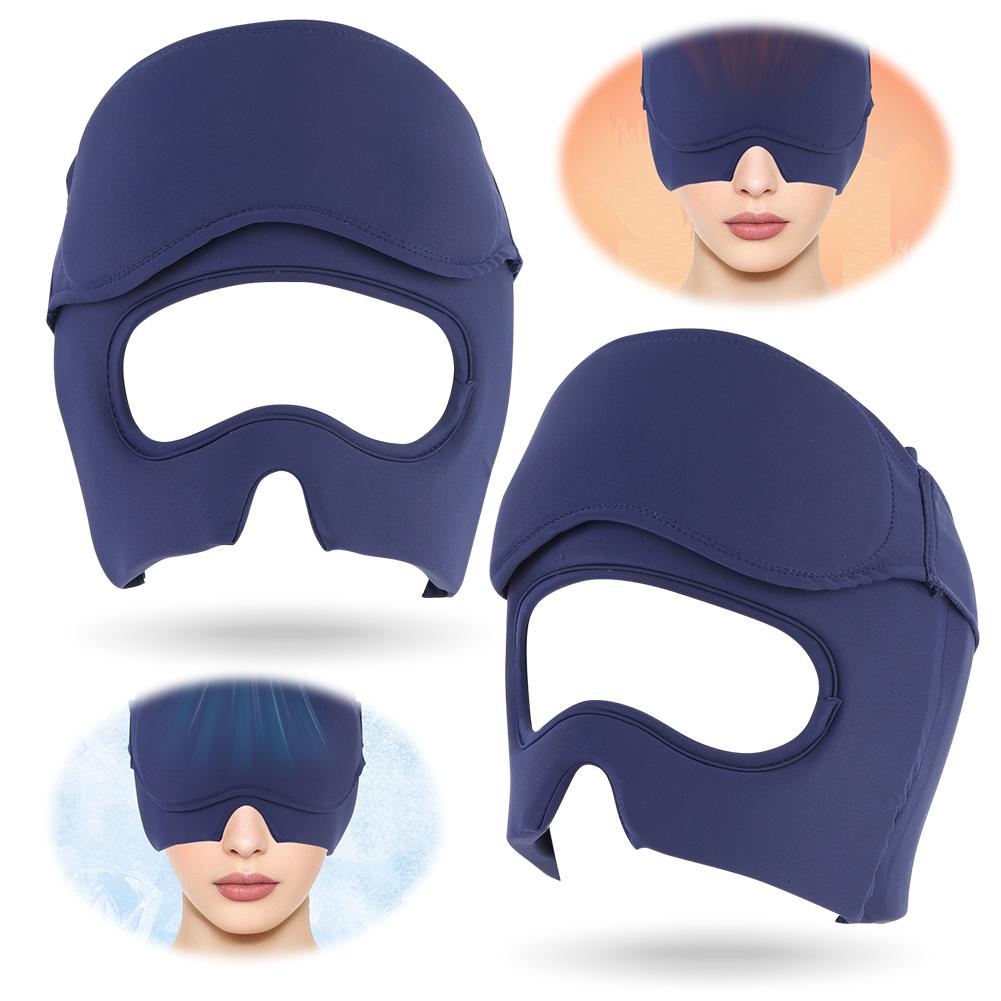 Eye Mask Ice Cap For Headaches Migraine Relief Hat Headache Ice