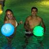 Color-Changing LED Inflatable Beach Ball - Remote Controlled, Waterproof, Pool & Concert Prop