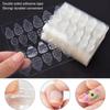 50 Sheet Waterproof DoubleSided Fake Nail Adhesive Tabs Transparent Gel Nail Tape