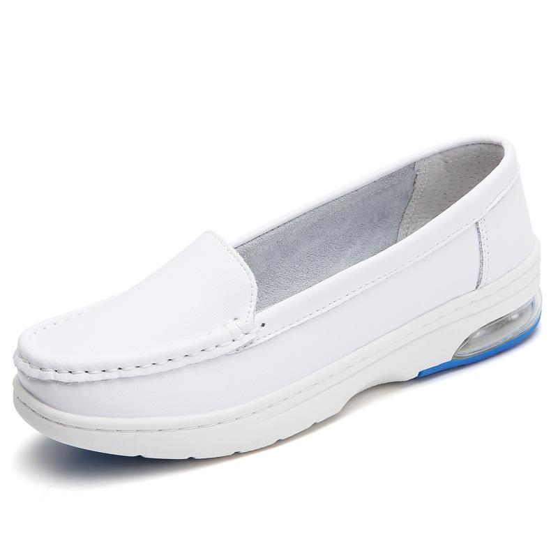 Spring and summer nurse shoes women s soft-soled breathable not tired feet deodorant comfortable non-slip hollow thick-soled medical work shoes 34