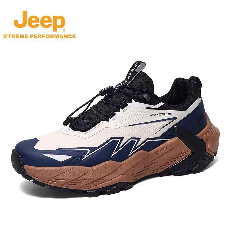 Jeep Men s Thick-Sole Anti-Slip Breathable Sports Shoes 41
