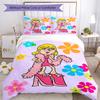 3-delige Lizzie McGuire Beddengoedset Dekbedovertrek Sluiting Bevat 1 Dekbedovertrek & 2 Kussenslopen, Zacht en Comfortabel voor Alle Seizoenen.