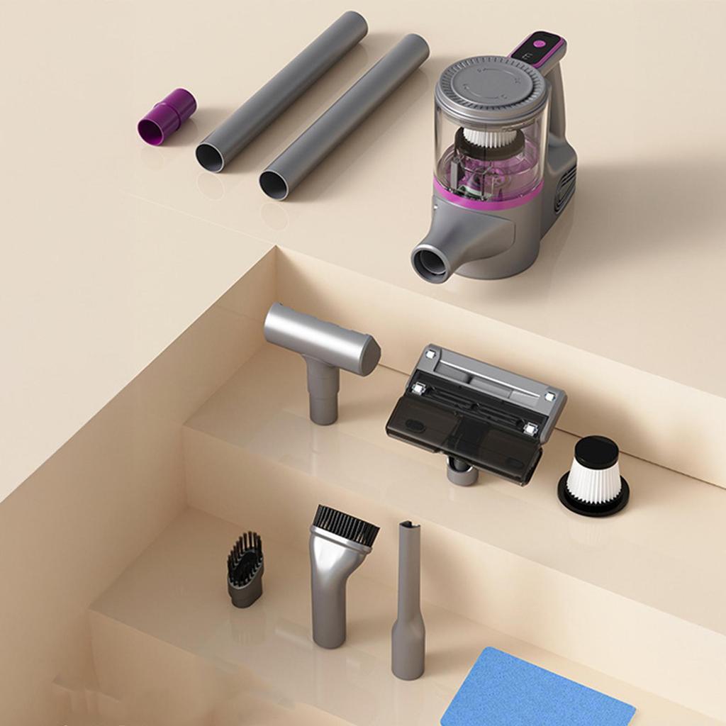 Wireless Vacuum Cleaner for Household Use with Strong Suction Power, Handheld Vertical Type for Removing Mites, Sucking, Mopping and Blowing