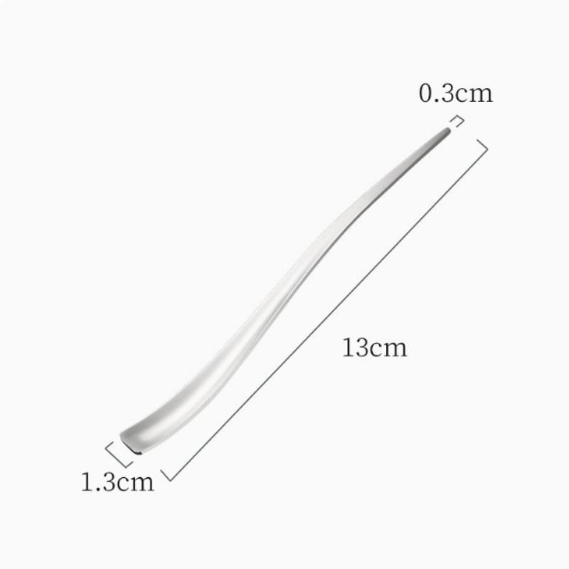 

Coffee Spoon Double End Multi Fork Spoon 304 Stainless Steel Fashion Mini Ice Cream Dessert Long Handle Small Spoon
