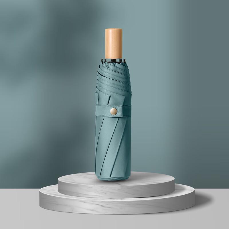 Mangmi Portable Three-Fold Sun/Rain Umbrella