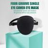 1Pcs Single Eye Patch Adjustable 3D Foam Groove Breathable Eyeshade For Lazy Eyes Medical Use Concave Eye Patch