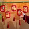 Chinese New Year Decorations  Horse Year Wall Hanging Ornament Chinese Lantern Accessories Spring Festival Lantern