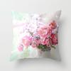 Amerikanischer Retro Blumen Kissenbezug Floral Elegant Interieur Zuhause Sofa Dekokissen Kissenbezug