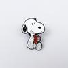 Snoopy Cartoon Brooch - Cute Backpack & Clothing Accessory for Kids