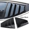 Glossy Black Side Vent Window Scoop Louver Cover For Hyundai Elantra 2017-