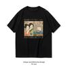 Japanese Unisex yells at a cat Unisex Unisex Casual cotton printed t shirts Adult streetwear camisetas tops tee