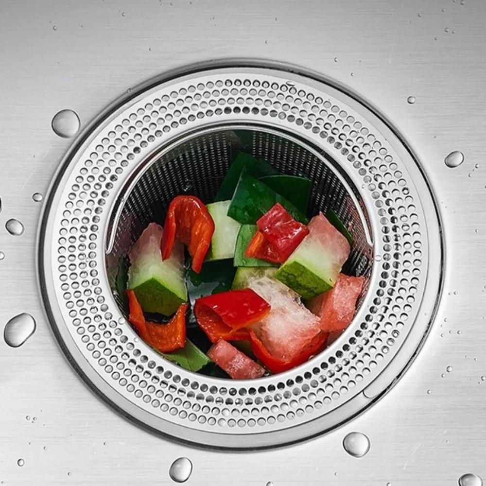 Anti Clog Kitchen Sink Filter Dense Mesh Food Slag Drainer Sink Strainer  Bathroom