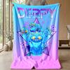 Kpop Dämonenjäger Bedruckte Flanell-Kuscheldecke Weich Warm Leicht Ganzjahresdecke für Sofa Bett Camping Wohnkultur Feiertagsgeschenk