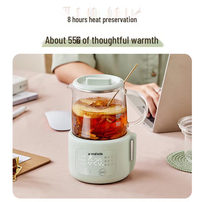 Bear 0.4L Glass Health Pot Tea Maker CN plug (adapter included)
