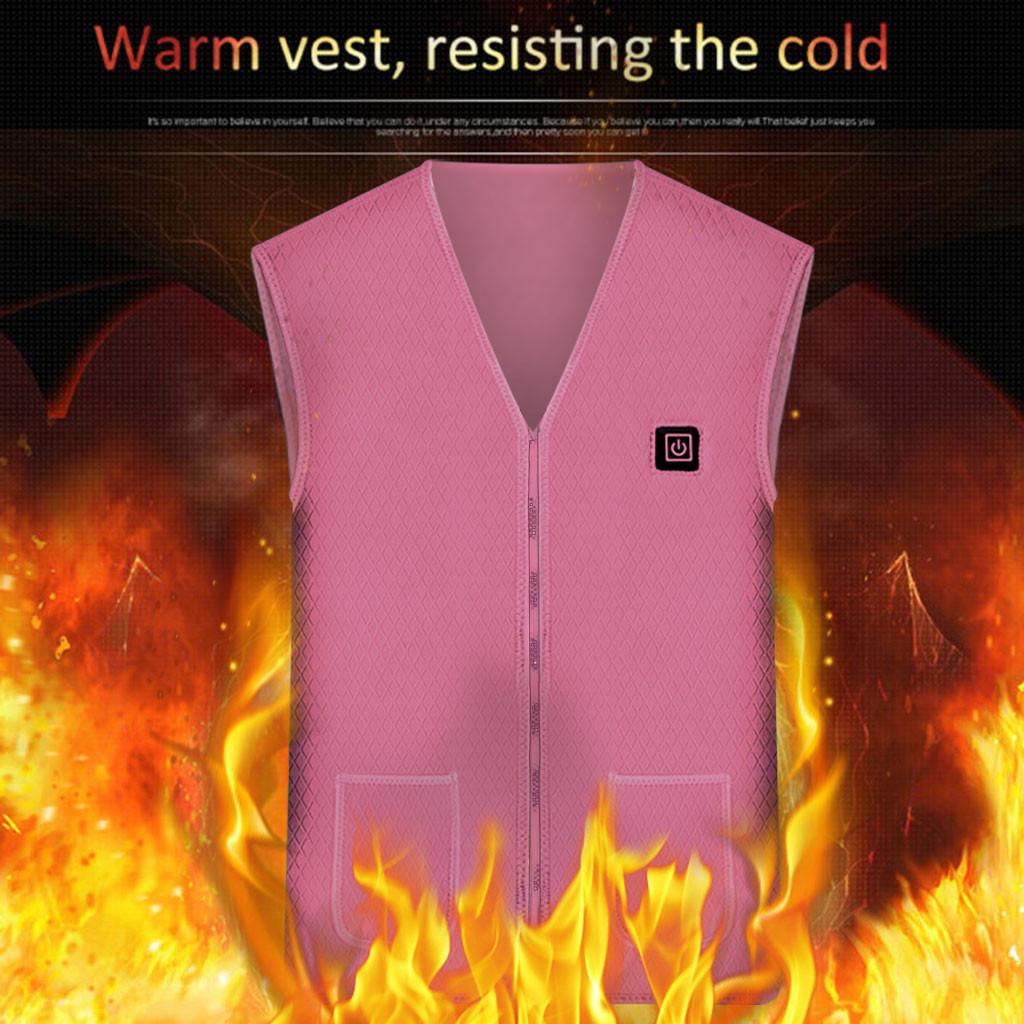 Herren und Damen Ärmellose Taschenweste mit Wollkapuze Winter Locker Weste