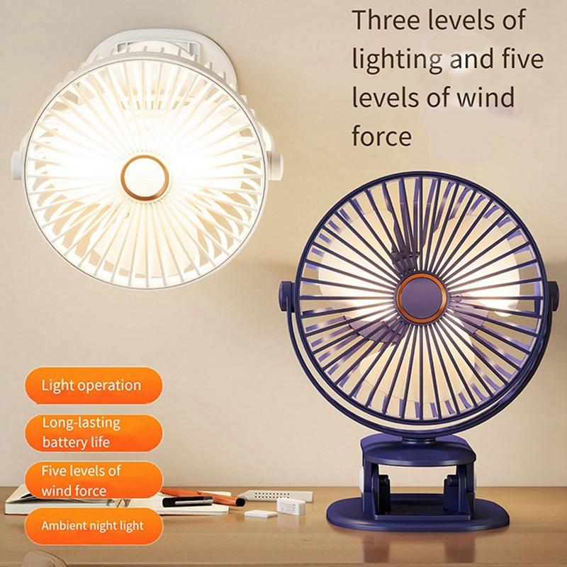 USB nabíjecí stolní ventilátor přenosný stolní ventilátor