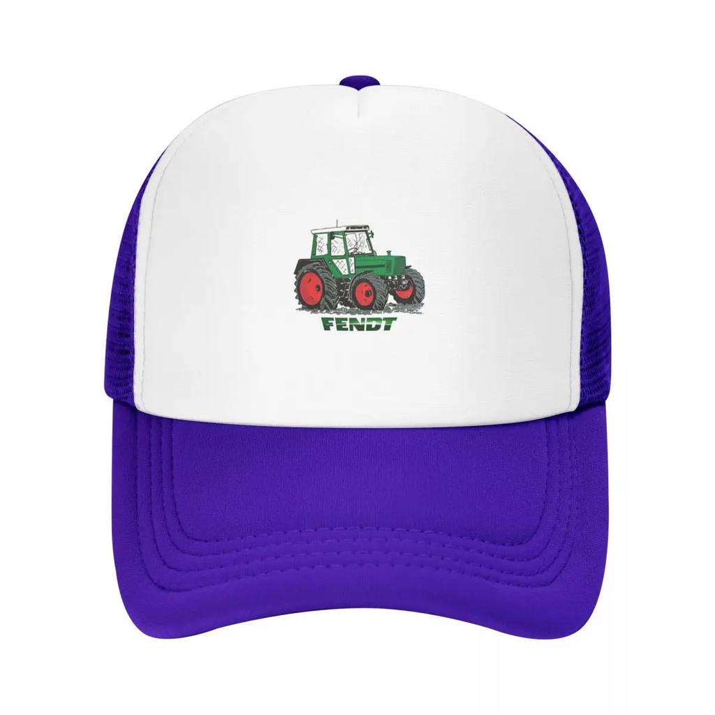 Fendt Grüne Kappe Mode Lässig Netz Baseballkappen Verstellbare Mütze Hip Hop Sommer Unisex Baseballkappen Mehrfarbig
