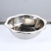 Zebian 32cm Edelstahl Zwei-Geschmacks geteilter Hot Pot