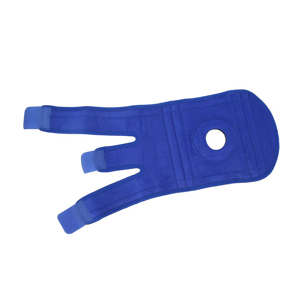 Patella Knee Brace Blue Hook and Loop Design Strong Support Knee Strap for Outdoor Sports Fitness