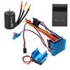 3650 Motor 4300KvBrushless ESC Heat Sink Program Card Set for 1 10 RC Car