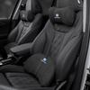 Car Seat Safety Headrest Pad Auto Emblem Neck Pillow For VW Golf Polo Tiguan Touran Jetta Passat CC T5 GTI Arteon T-Cross Beetle Zl9